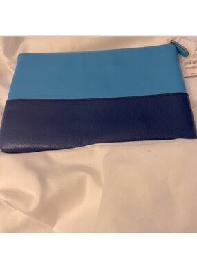 J.Crew Two Tone Envelope Clutch Purse New